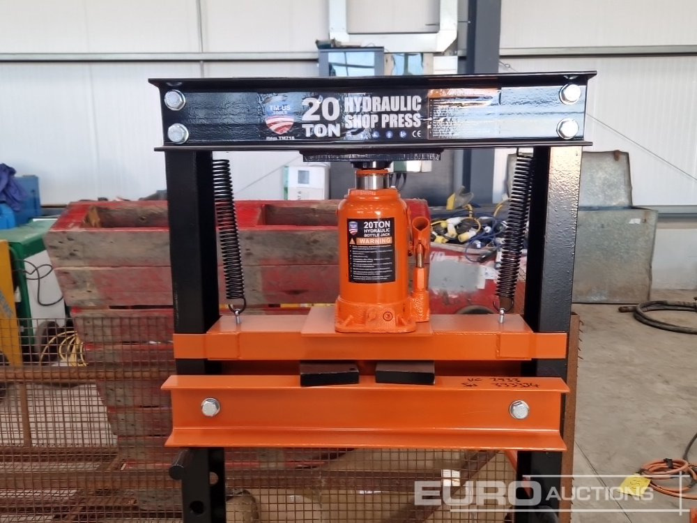 Unused TMUS TM716 20 Ton Shop Press - Equipamento para oficina: foto 2 Unused TMUS TM716 20 Ton Shop Press - Equipamento para oficina: foto 2