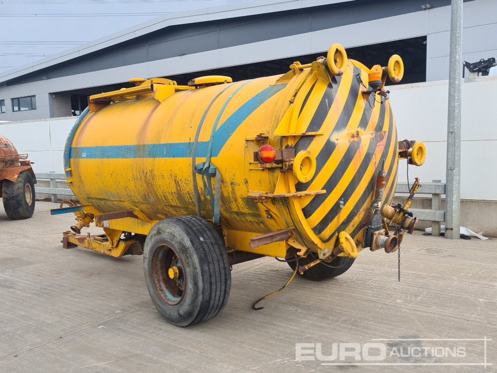 Vallely Single Axle Sprung Drawbar Vacuum Slurry Tanker (Axle Detached, Lift Only) - Reboque agrícola: foto 3 Vallely Single Axle Sprung Drawbar Vacuum Slurry Tanker (Axle Detached, Lift Only) - Reboque agrícola: foto 3