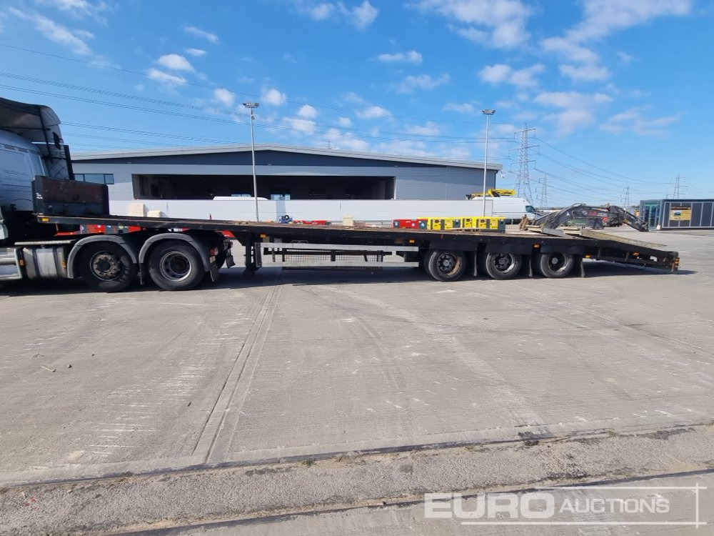 Van Hool Tri Axle Sloper Trailer - Semi-reboque baixa: foto 2 Van Hool Tri Axle Sloper Trailer - Semi-reboque baixa: foto 2