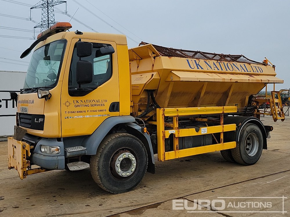 2010 DAF 4x2 Gritter Lorry, Manual Gearbox - Veículo municipal/ Especial: foto 1 2010 DAF 4x2 Gritter Lorry, Manual Gearbox - Veículo municipal/ Especial: foto 1