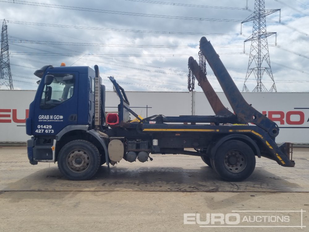 Volvo 4x2 Skip Loader Lorry, Extendable Arms, Manual Gearbox (Reg. Docs. & Plating Certificate Available) - Camião multibenne: foto 2 Volvo 4x2 Skip Loader Lorry, Extendable Arms, Manual Gearbox (Reg. Docs. & Plating Certificate Available) - Camião multibenne: foto 2