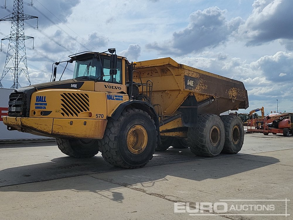 Volvo A40E - Caminhão articulado: foto 1 Volvo A40E - Caminhão articulado: foto 1