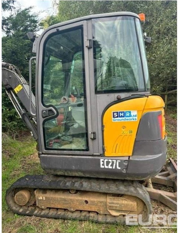 Volvo EC27C - Mini escavadeira: foto 1 Volvo EC27C - Mini escavadeira: foto 1