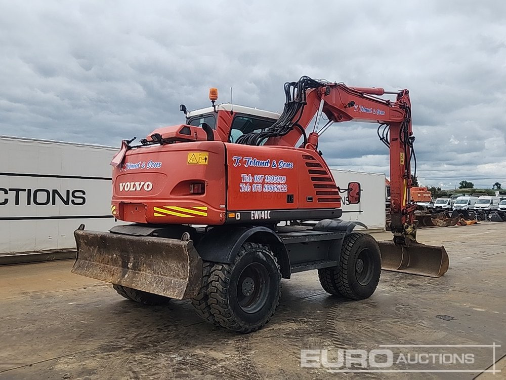 Volvo EW140B - Escavadeira de rodas: foto 5 Volvo EW140B - Escavadeira de rodas: foto 5