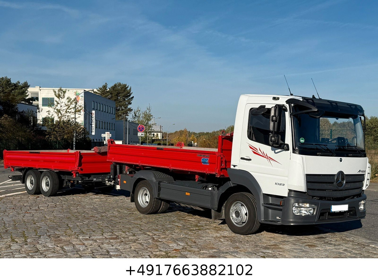 Mercedes-Benz Atego 1023 + Anhänger Dreiseitenkipper - Camião basculante: foto 4 Mercedes-Benz Atego 1023 + Anhänger Dreiseitenkipper - Camião basculante: foto 4