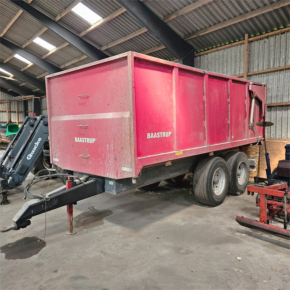 Baastrup 12T Container trailer - Reboque basculante agrícola: foto 1 Baastrup 12T Container trailer - Reboque basculante agrícola: foto 1