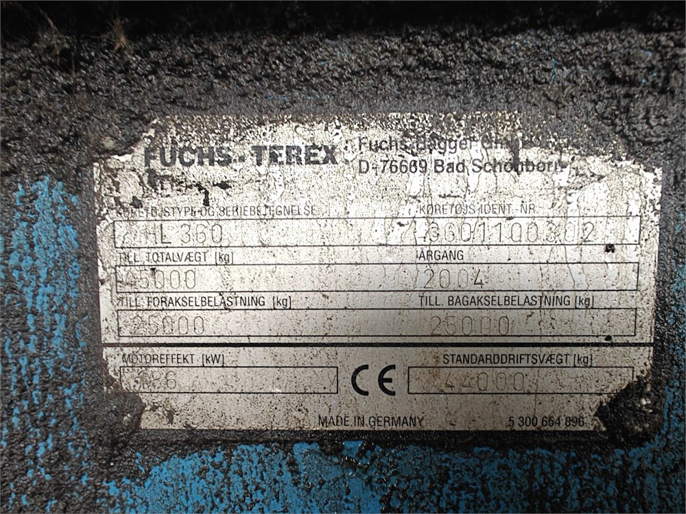 Fuchs MHL360 - Manipulador de material: foto 5 Fuchs MHL360 - Manipulador de material: foto 5