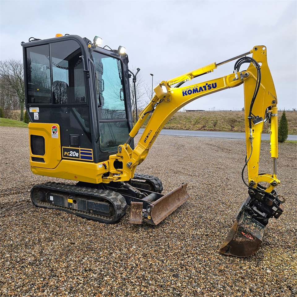 Mini escavadeira Komatsu PC20R-5: foto 7