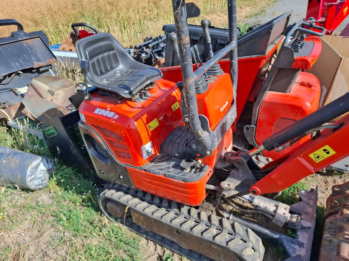Kubota K 008-3 - Mini escavadeira: foto 2 Kubota K 008-3 - Mini escavadeira: foto 2