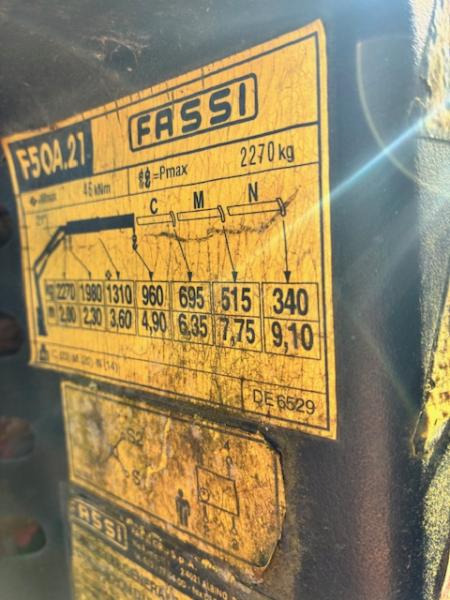 Camião polibenne, Camião grua Nissan ATLEON 150.25: foto 14 Camião polibenne, Camião grua Nissan ATLEON 150.25: foto 14