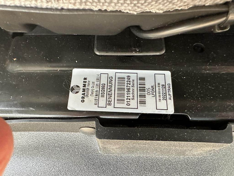 Equipamento de movimentação Grammer MSG95G: foto 9