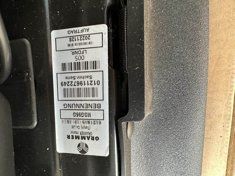 Equipamento de movimentação Grammer MSG95G: foto 10