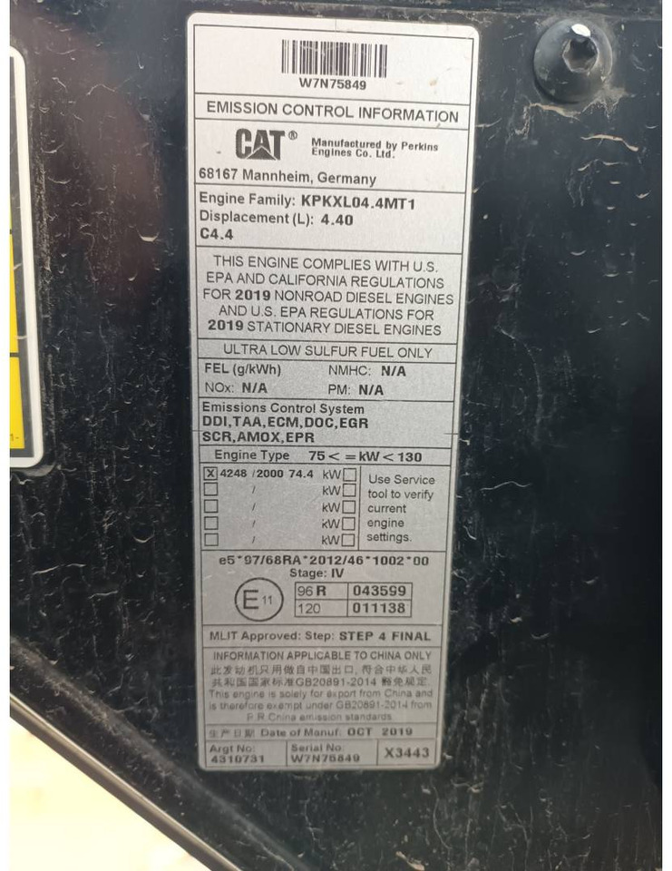 Escavadora de rastos CAT 315F: foto 8