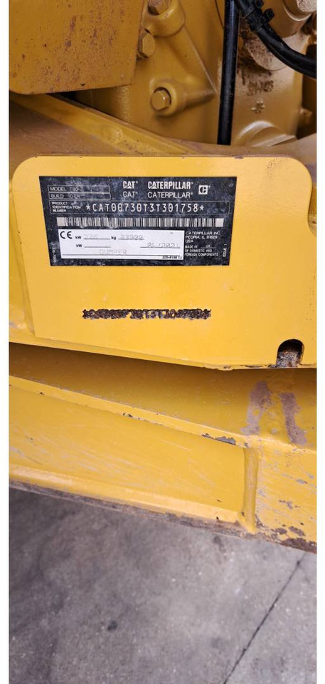 Caminhão articulado CAT 730: foto 6 Caminhão articulado CAT 730: foto 6