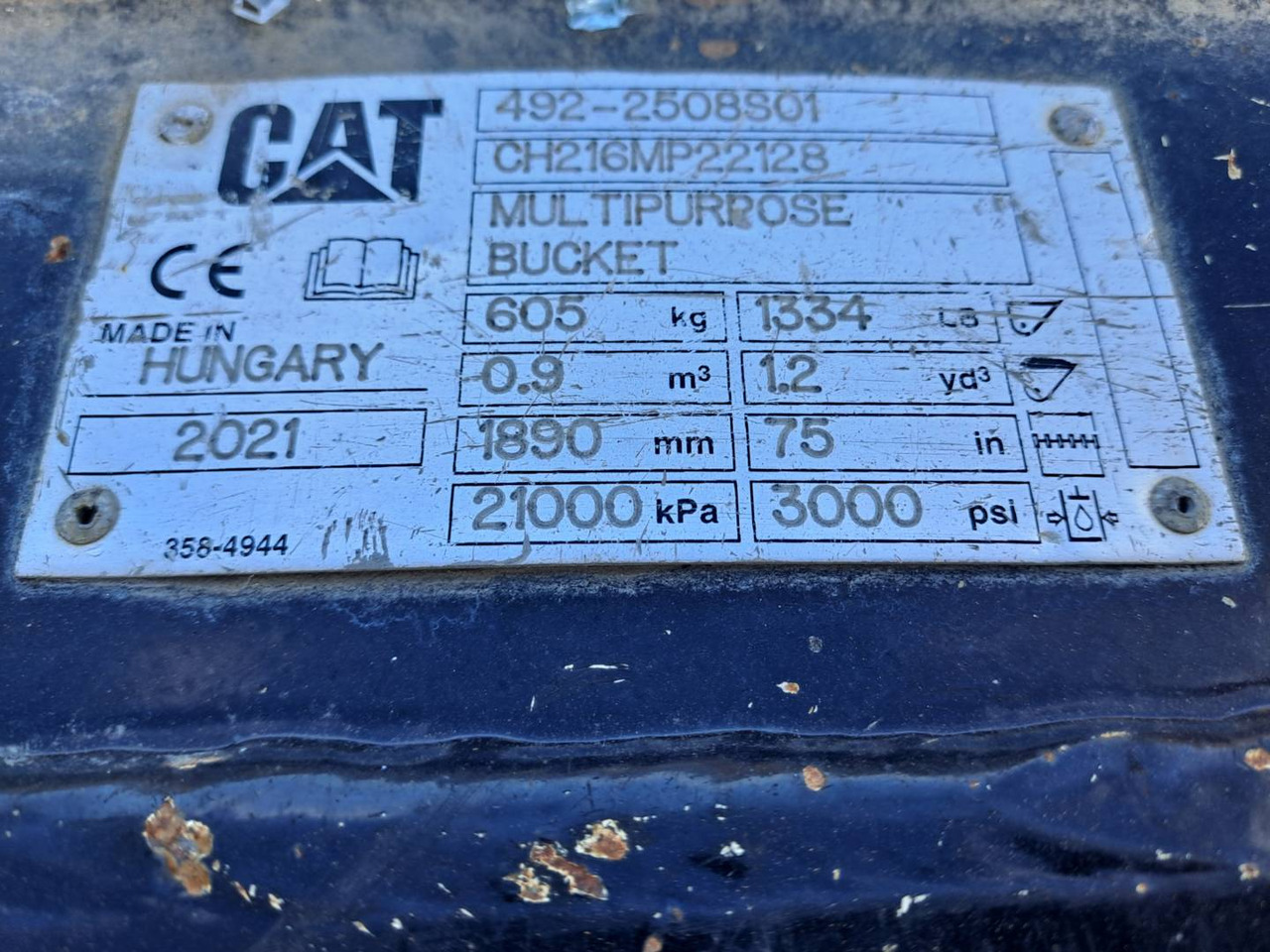 Pá carregadora de rodas CAT 906M: foto 11