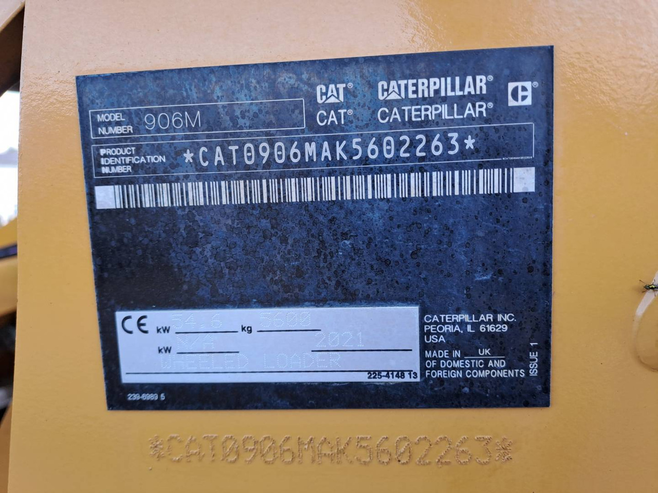 Pá carregadora de rodas CAT 906M: foto 9