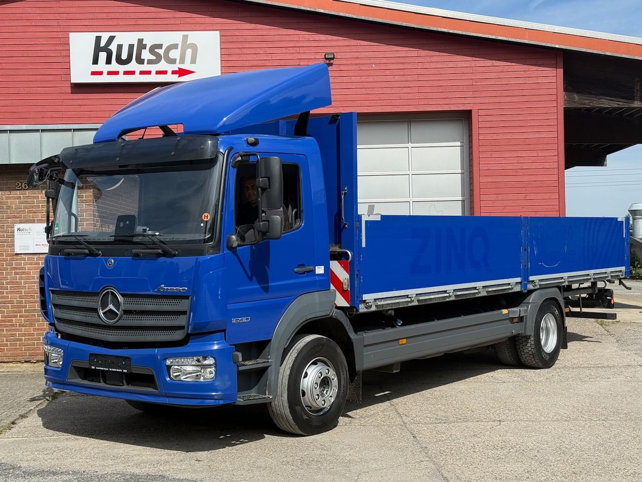 Mercedes-Benz MB Atego 1630L / 1530L offene Pritsche - Camião de caixa aberta/ Plataforma: foto 1 Mercedes-Benz MB Atego 1630L / 1530L offene Pritsche - Camião de caixa aberta/ Plataforma: foto 1