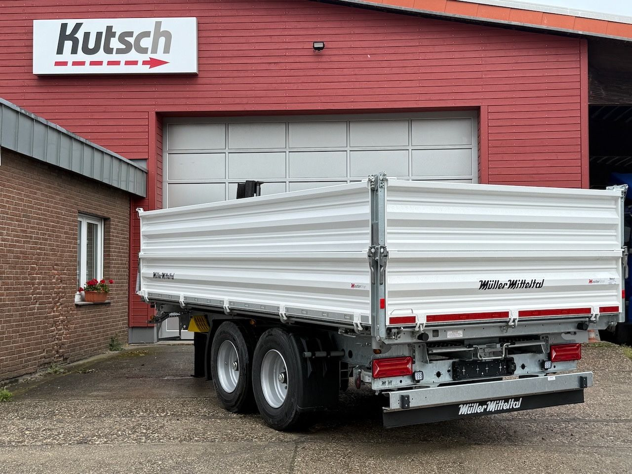 Müller-Mitteltal KA-TA-R 11,9, doppelte Bordwände/ Aufsatz - Reboque basculante: foto 2 Müller-Mitteltal KA-TA-R 11,9, doppelte Bordwände/ Aufsatz - Reboque basculante: foto 2