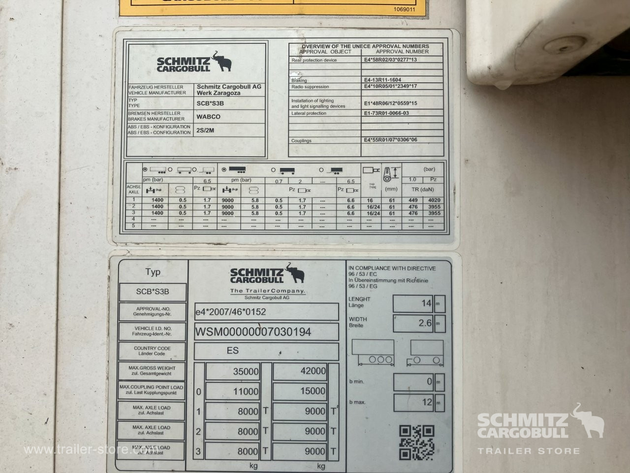 SCHMITZ Semiremolque Frigo Standard - Semi-reboque isotérmico: foto 3 SCHMITZ Semiremolque Frigo Standard - Semi-reboque isotérmico: foto 3