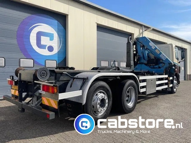 DAF CF 85.340 6X2 Euro 3 - Haakarm containersystem - Hooklift - Abrollkipper - Year 2004 - HMF 1680-K2 Crane - Grua - Ladekran - Autolaadkraan - Camião polibenne, Camião grua: foto 3 DAF CF 85.340 6X2 Euro 3 - Haakarm containersystem - Hooklift - Abrollkipper - Year 2004 - HMF 1680-K2 Crane - Grua - Ladekran - Autolaadkraan - Camião polibenne, Camião grua: foto 3