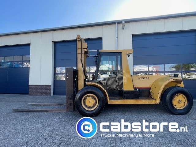 Hyster H 15.00 B Hyster H 15.00 B Heftruck ( H150D ) - Forklift - Gabelstapler - 15 Ton - Year 1989 - 7035 Hours - Side shift - Fork adjustment - Empilhador a diesel: foto 5 Hyster H 15.00 B Hyster H 15.00 B Heftruck ( H150D ) - Forklift - Gabelstapler - 15 Ton - Year 1989 - 7035 Hours - Side shift - Fork adjustment - Empilhador a diesel: foto 5