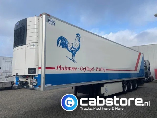 Kögel SVT 24-4 Koeloplegger Frigo trailer - Kuhlauflieger - Year 2018 - Doppelstock - Liftaxle- HOURS 4373 !! - CARRIER Vector 1950 - Good condition ! - Semi-reboque frigorífico: foto 2 Kögel SVT 24-4 Koeloplegger Frigo trailer - Kuhlauflieger - Year 2018 - Doppelstock - Liftaxle- HOURS 4373 !! - CARRIER Vector 1950 - Good condition ! - Semi-reboque frigorífico: foto 2