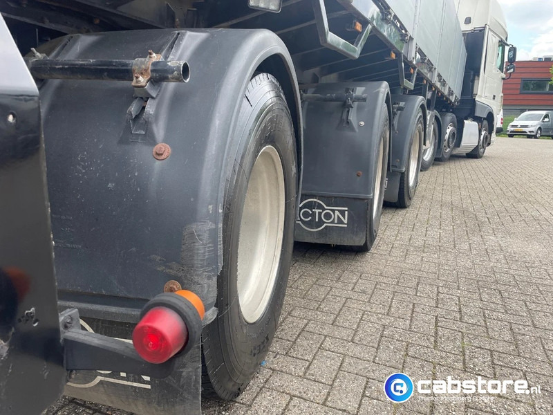 Pacton T3-003 3-assige stenen oplegger 2-assen gestuurd + Kennis Type 14.000 loopkraan - Rotator - stenenklem - Semi-reboque plataforma/ Caixa aberta: foto 4 Pacton T3-003 3-assige stenen oplegger 2-assen gestuurd + Kennis Type 14.000 loopkraan - Rotator - stenenklem - Semi-reboque plataforma/ Caixa aberta: foto 4