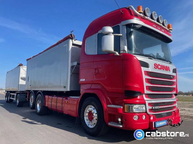 Scania LB6X2*4HNB Euro 6 - Year 2016 - RETARDER - ALUMINIUM kipper + FLOOR kipper aanhangwagen - Good Condition !! - Camião cisterna: foto 3 Scania LB6X2*4HNB Euro 6 - Year 2016 - RETARDER - ALUMINIUM kipper + FLOOR kipper aanhangwagen - Good Condition !! - Camião cisterna: foto 3