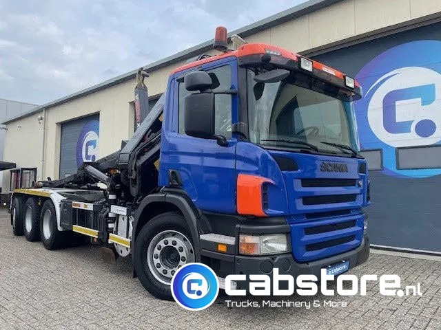 Scania P380 LB 8x4*4 HNA Euro 5 - HIAB 211 E-3 Hipro Crane with remote control + Multilift XR26S61 Hooklift - Year 2009 - Km 336.501 !! - Good condition - Camião polibenne, Camião grua: foto 3 Scania P380 LB 8x4*4 HNA Euro 5 - HIAB 211 E-3 Hipro Crane with remote control + Multilift XR26S61 Hooklift - Year 2009 - Km 336.501 !! - Good condition - Camião polibenne, Camião grua: foto 3