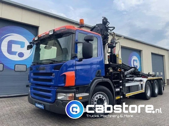 Scania P380 LB 8x4*4 HNA Euro 5 - HIAB 211 E-3 Hipro Crane with remote control + Multilift XR26S61 Hooklift - Year 2009 - Km 336.501 !! - Good condition - Camião polibenne, Camião grua: foto 4 Scania P380 LB 8x4*4 HNA Euro 5 - HIAB 211 E-3 Hipro Crane with remote control + Multilift XR26S61 Hooklift - Year 2009 - Km 336.501 !! - Good condition - Camião polibenne, Camião grua: foto 4