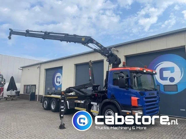 Scania P380 LB 8x4*4 HNA Euro 5 - HIAB 211 E-3 Hipro Crane with remote control + Multilift XR26S61 Hooklift - Year 2009 - Km 336.501 !! - Good condition - Camião polibenne, Camião grua: foto 2 Scania P380 LB 8x4*4 HNA Euro 5 - HIAB 211 E-3 Hipro Crane with remote control + Multilift XR26S61 Hooklift - Year 2009 - Km 336.501 !! - Good condition - Camião polibenne, Camião grua: foto 2