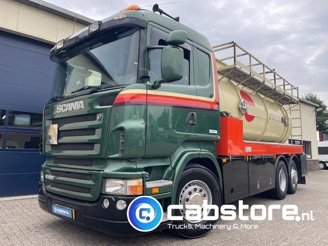 Scania R 420 LB 6X2*4 HNA - Tankwagen - ADR - Bouwjaar 2006 - 16.200 Liter - Weegsysteem - km 832.400 - Olietanks - Camião cisterna: foto 2 Scania R 420 LB 6X2*4 HNA - Tankwagen - ADR - Bouwjaar 2006 - 16.200 Liter - Weegsysteem - km 832.400 - Olietanks - Camião cisterna: foto 2