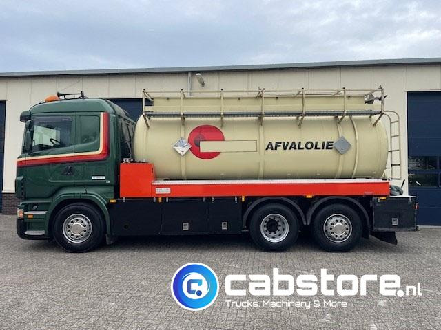 Scania R 420 LB 6X2*4 HNA - Tankwagen - ADR - Bouwjaar 2006 - 16.200 Liter - Weegsysteem - km 832.400 - Olietanks - Camião cisterna: foto 5 Scania R 420 LB 6X2*4 HNA - Tankwagen - ADR - Bouwjaar 2006 - 16.200 Liter - Weegsysteem - km 832.400 - Olietanks - Camião cisterna: foto 5