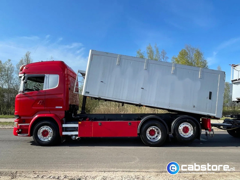 Scania R450 LB6X2*4HNB Euro 6 - Year 2016 - RETARDER - ALUMINIUM kipper + FLOOR kipper aanhangwagen - Good Condition !! - Camião basculante: foto 5 Scania R450 LB6X2*4HNB Euro 6 - Year 2016 - RETARDER - ALUMINIUM kipper + FLOOR kipper aanhangwagen - Good Condition !! - Camião basculante: foto 5
