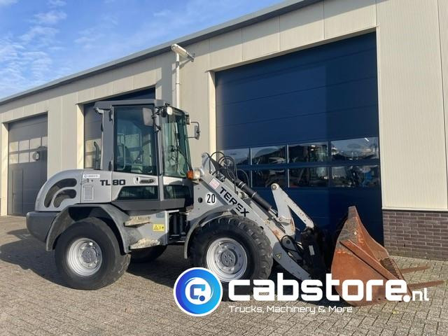 Terex TL 80 Wiellader - Bouwjaar 2008 - Urenstand 7490 - Palletvorken + Laadschop - Deutz Diesel - Pá carregadora de rodas: foto 2 Terex TL 80 Wiellader - Bouwjaar 2008 - Urenstand 7490 - Palletvorken + Laadschop - Deutz Diesel - Pá carregadora de rodas: foto 2