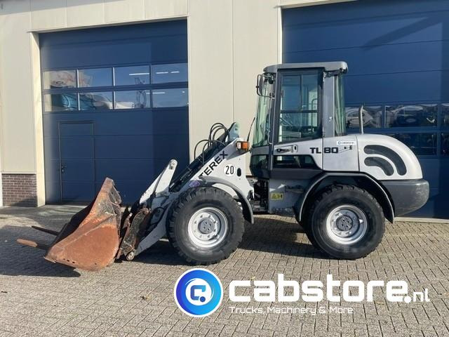 Terex TL 80 Wiellader - Bouwjaar 2008 - Urenstand 7490 - Palletvorken + Laadschop - Deutz Diesel - Pá carregadora de rodas: foto 4 Terex TL 80 Wiellader - Bouwjaar 2008 - Urenstand 7490 - Palletvorken + Laadschop - Deutz Diesel - Pá carregadora de rodas: foto 4