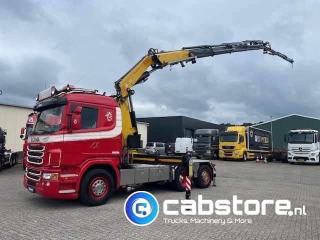 Scania G 400 A 6X2*4 HNA Euro 5 - Handgeschakeld - FASSI F455XP + JIP Autolaadkraan - Bouwjaar 2010 - Km 748.730 - Very good condition !! - Tractor: foto 3 Scania G 400 A 6X2*4 HNA Euro 5 - Handgeschakeld - FASSI F455XP + JIP Autolaadkraan - Bouwjaar 2010 - Km 748.730 - Very good condition !! - Tractor: foto 3