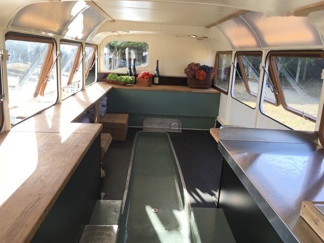 Ônibus panorâmico British Bus Bristol Lodekka - open topped FOOD TRUCK: foto 7
