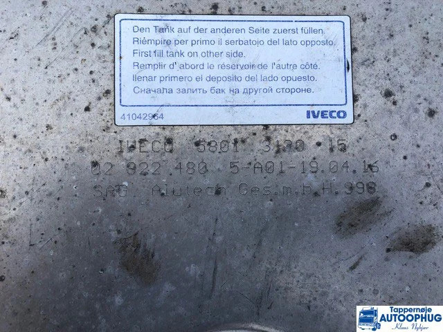 Iveco Brændstoftank Oem No : 5801279706 - Tanque de combustível para Camião: foto 3 Iveco Brændstoftank Oem No : 5801279706 - Tanque de combustível para Camião: foto 3