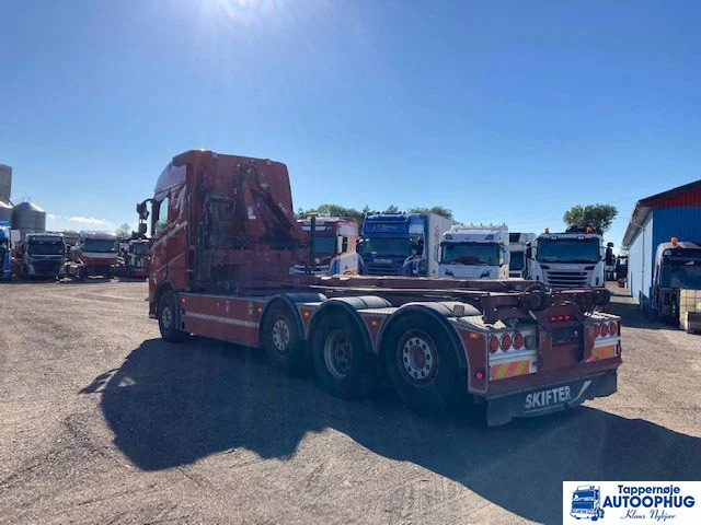 Volvo FH500 8X2 HIAB 077 - Camião transportador de contêineres/ Caixa móvel, Camião grua: foto 5 Volvo FH500 8X2 HIAB 077 - Camião transportador de contêineres/ Caixa móvel, Camião grua: foto 5