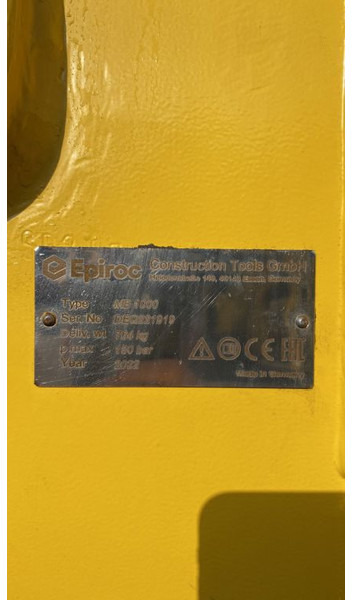 Epiroc MB1000 - Martelo hidráulico para Máquina de construção: foto 5 Epiroc MB1000 - Martelo hidráulico para Máquina de construção: foto 5