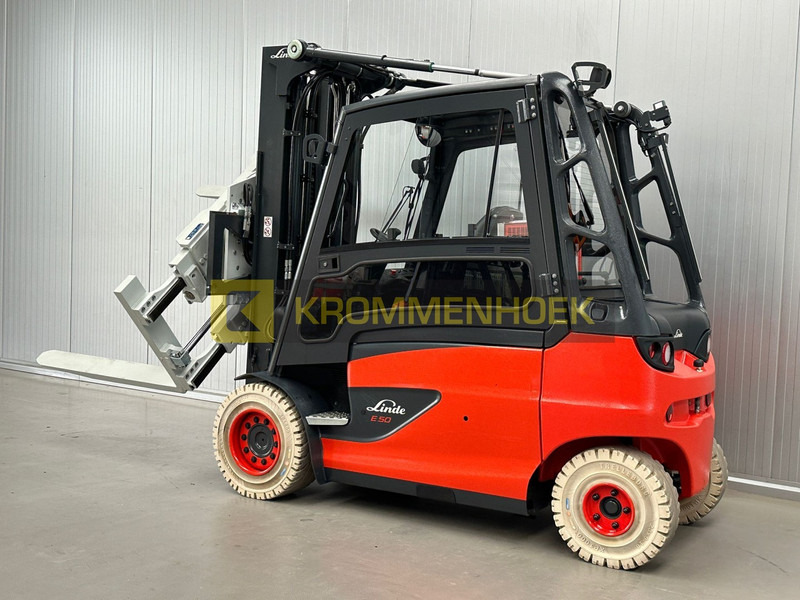 Linde E 50 HL Demo met Nieuwe Cascade 70G Roterende vorkenklem - Empilhador elétrico: foto 3 Linde E 50 HL Demo met Nieuwe Cascade 70G Roterende vorkenklem - Empilhador elétrico: foto 3