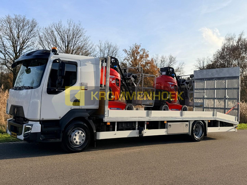 Renault D 14T Machine transporter NIEUW - Camião de caixa aberta/ Plataforma: foto 3 Renault D 14T Machine transporter NIEUW - Camião de caixa aberta/ Plataforma: foto 3