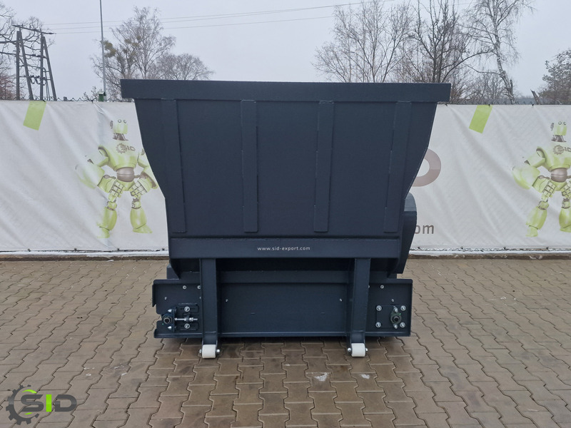 Balde carregador para Máquina agrícola novo SID EINSTREUGERÄT MIT BAND / FUTTERVERTEILER /  Bedding Bucket / Pailleuse 1,0m 0,8m3: foto 8