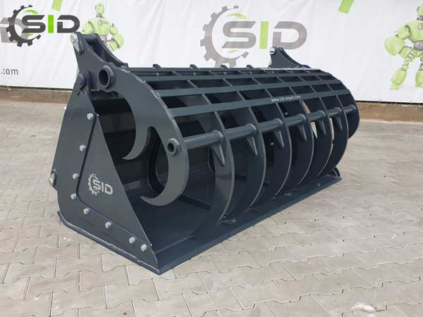 SID GREIFSCHAUFEL GEBRANNTE ZINKEN / Godet Crocodile BMS / Grab bucket burned tines 1,0 m - Balde de maxilas para Trator: foto 1 SID GREIFSCHAUFEL GEBRANNTE ZINKEN / Godet Crocodile BMS / Grab bucket burned tines 1,0 m - Balde de maxilas para Trator: foto 1