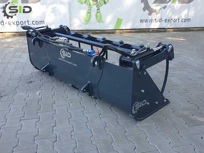 SID Greifschaufel Krokodilschaufel Silagegreifer S / Godet Crocodile BMS S / Grab bucket forged tines S 1,2 m - Balde de maxilas para Balde de maxilas: foto 5 SID Greifschaufel Krokodilschaufel Silagegreifer S / Godet Crocodile BMS S / Grab bucket forged tines S 1,2 m - Balde de maxilas para Balde de maxilas: foto 5