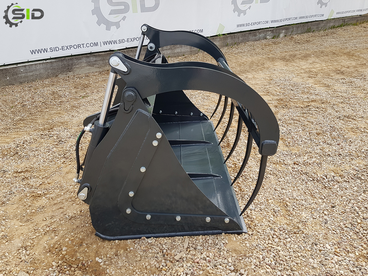 SID KROKODILSCHAUFEL GESCHMIEDETE ZINKEN XXL / Crocodile grab bucket forged tines XXL 1,8 m SID - Equipamento para silagem: foto 4 SID KROKODILSCHAUFEL GESCHMIEDETE ZINKEN XXL / Crocodile grab bucket forged tines XXL 1,8 m SID - Equipamento para silagem: foto 4