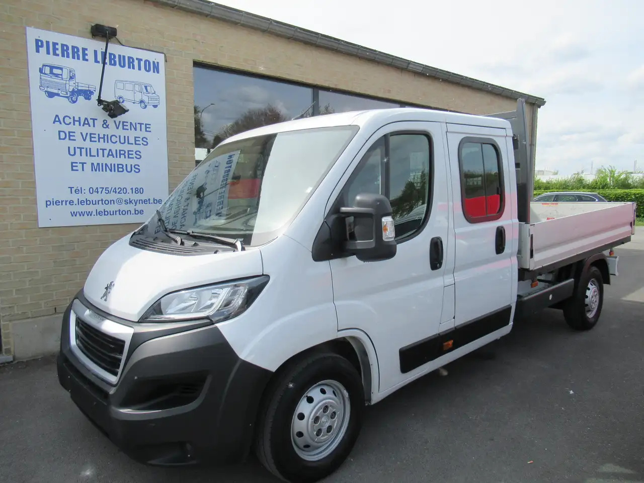 Peugeot Boxer DBLE CAB PICK_UP 165CV 19800€+TVA/BTW - Carrinha de caixa aberta, Carrinha cabine dupla: foto 1 Peugeot Boxer DBLE CAB PICK_UP 165CV 19800€+TVA/BTW - Carrinha de caixa aberta, Carrinha cabine dupla: foto 1