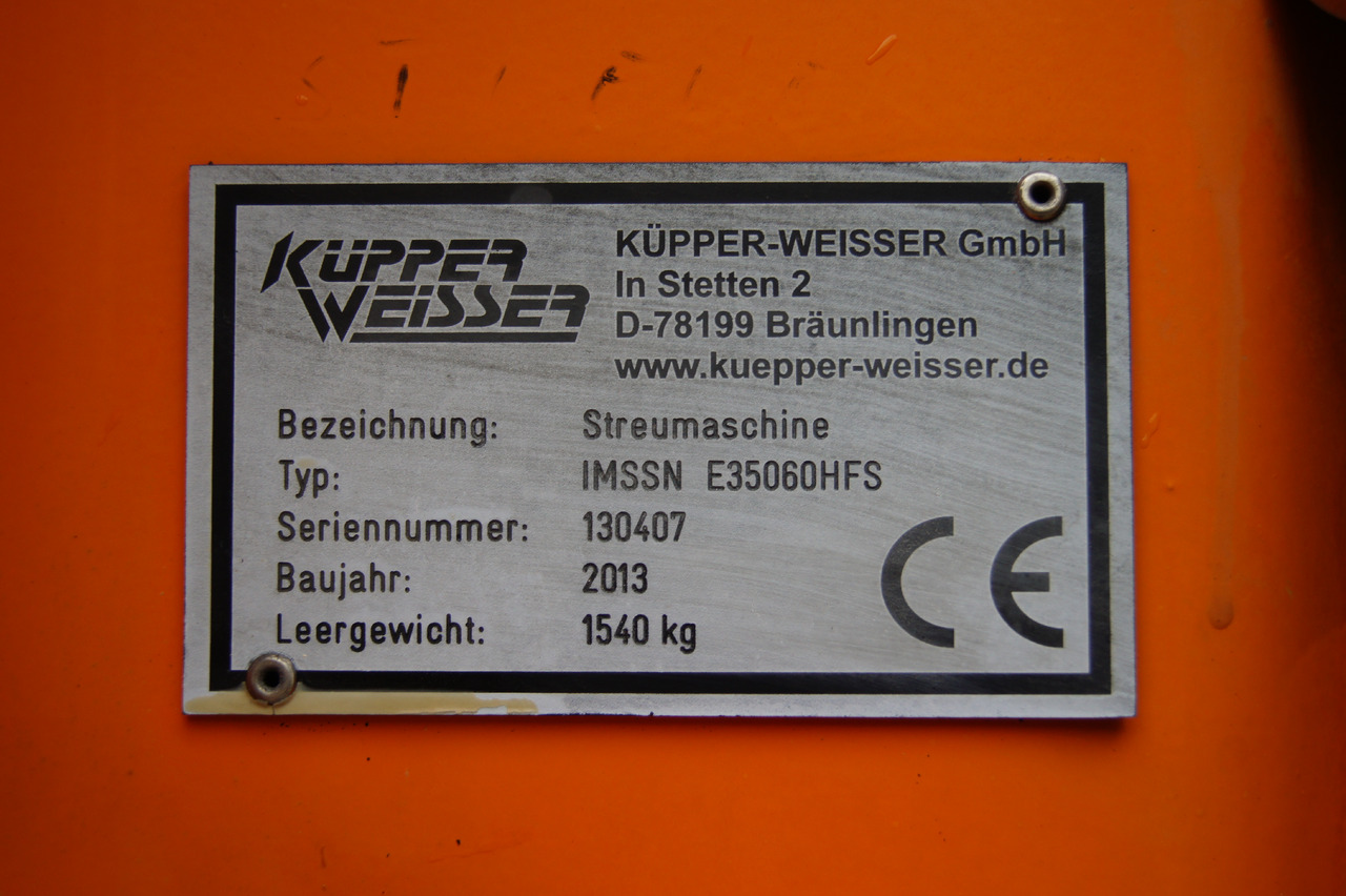 Espalhador de areia/ Sal para Camião polibenne KÜPPER-WEISSSER/GMEINER/BUCHER Feuchtsalzstreuer Salzstreuer Streuer auf Abrollgestell: foto 21 Espalhador de areia/ Sal para Camião polibenne KÜPPER-WEISSSER/GMEINER/BUCHER Feuchtsalzstreuer Salzstreuer Streuer auf Abrollgestell: foto 21