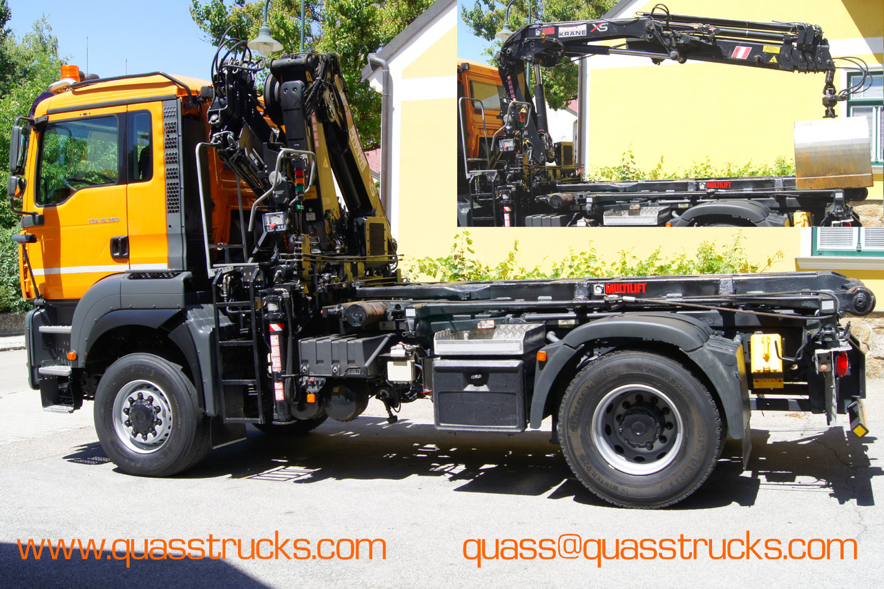 MAN TGA 18.360 BL 4x4/Euro4/TÜV/HIAB 111/MULTILIFT/Winterdienst - Camião basculante, Camião grua: foto 3 MAN TGA 18.360 BL 4x4/Euro4/TÜV/HIAB 111/MULTILIFT/Winterdienst - Camião basculante, Camião grua: foto 3